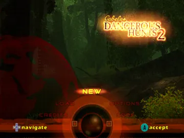 Cabela's Dangerous Hunts 2 screen shot title